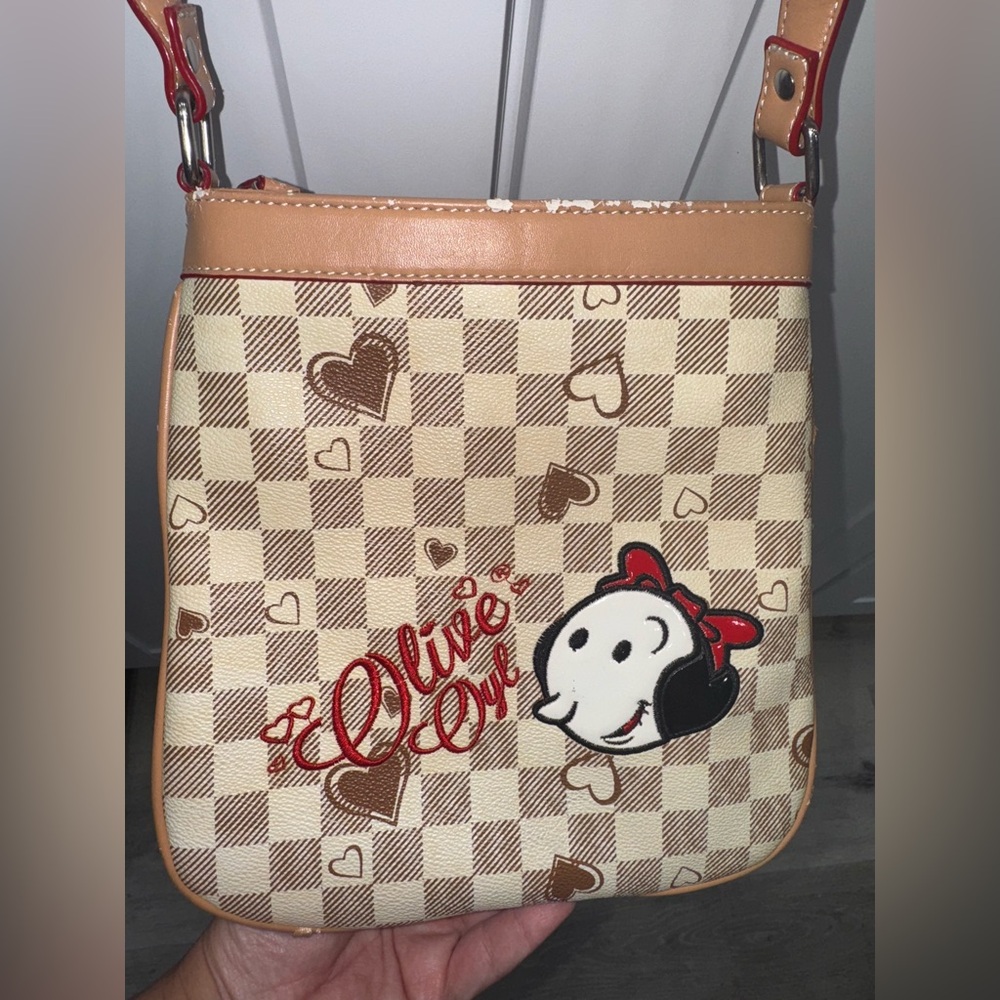 Olive oyl crossbody purse